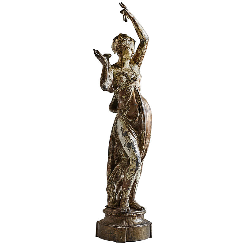 Большая антикварная статуя Antique Woman Statue Коричневый Бежевый Большая антикварная статуя Antique Woman Statue Коричневый Бежевый в Ижевске | Loft Concept