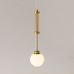 Подвесной светильник со стеклянными вставками Helios варинант исполнения - 2 | Loft Concept в Ижевске