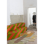 Дизайнерский модульный диван волнистой формы с цветным принтом Poltronova Superonda Sofa варинант исполнения - 30 | Loft Concept в Ижевске