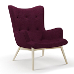 Мебельная ткань Шенилл фиолетовый цвет 138 см T4-27 варинант исполнения - 5 | Loft Concept в Ижевске