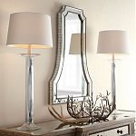 Зеркало в серебристой фигурной раме Silver Reflection варинант исполнения - 2 | Loft Concept в Ижевске