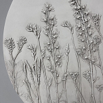 Панно Серые цветы варинант исполнения - 3 | Loft Concept в Ижевске