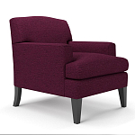 Мебельная ткань Шенилл фиолетовый цвет 138 см T4-27 варинант исполнения - 3 | Loft Concept в Ижевске