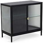 Сервант двухдверный с рифленым стеклом The Keeper варинант исполнения - 1 | Loft Concept в Ижевске