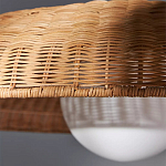 Люстра круглая из ротанга Long Lasting Chandelier варинант исполнения - 3 | Loft Concept в Ижевске