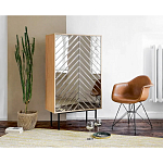 Шкаф с 2-мя зеркальными дверцами Serena Mirror Cabinet варинант исполнения - 3 | Loft Concept в Ижевске