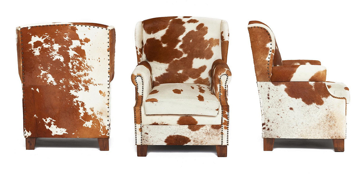 Кресло Cowhide Armchair - Loft-Concept в Ижевске