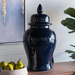 Ваза с крышкой однотонная Высота 48 см Chinoiserie Ceramics варинант исполнения - 3 | Loft Concept в Ижевске