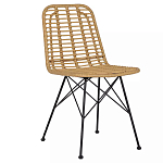 Стул с ротанговым плетением Wicker Stool без подлокотников варинант исполнения - 6 | Loft Concept в Ижевске