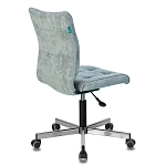 Офисное кресло в серо-голубом велюре Bureaucrats варинант исполнения - 4 | Loft Concept в Ижевске