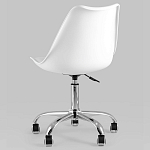 Офисный стул на металлическом основании EGGERY White пластик варинант исполнения - 4 | Loft Concept в Ижевске