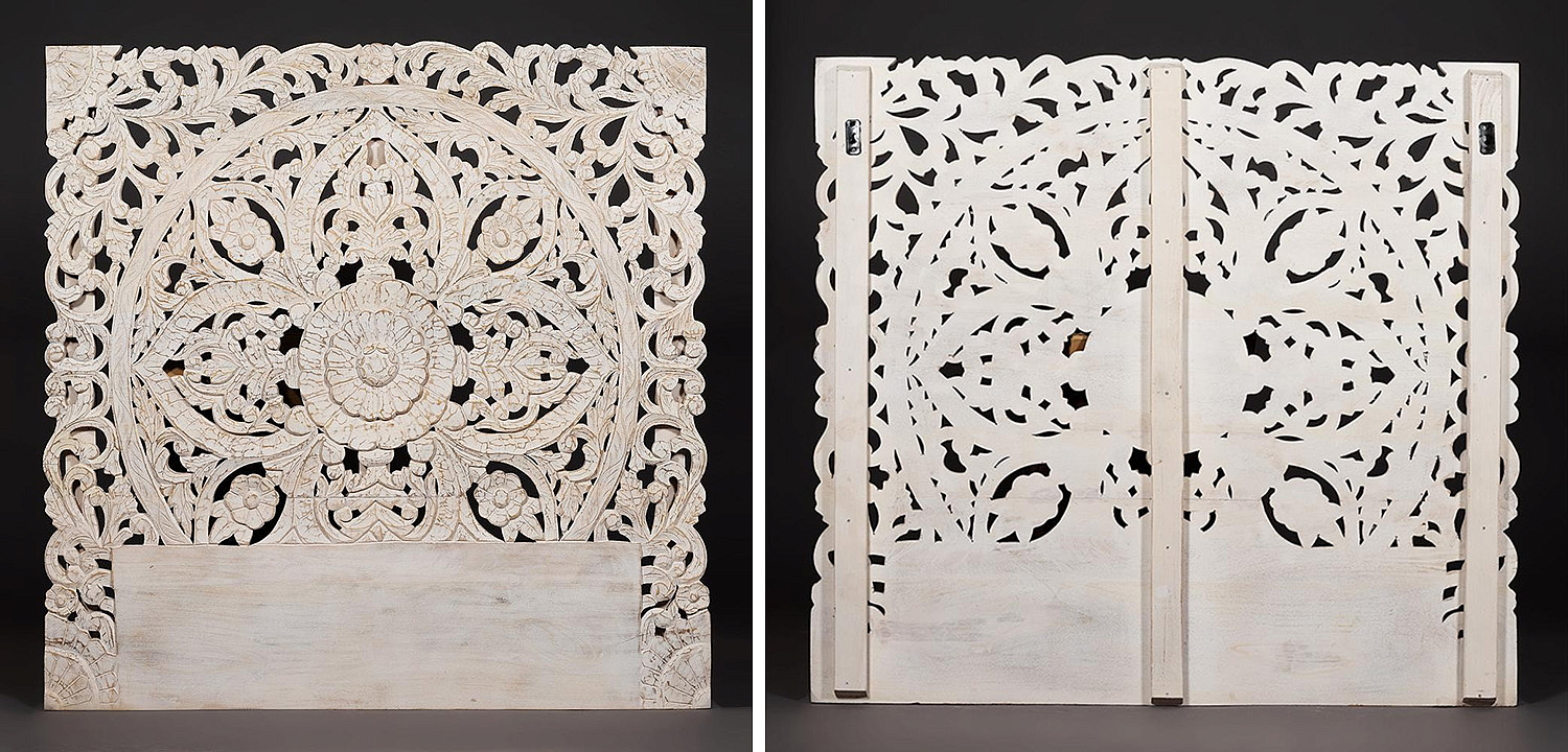 Изголовье-панно Indian antique white Headboard - Loft-Concept в Ижевске