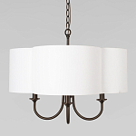 Люстра с белым текстильным абажуром Vitorino  варинант исполнения - 1 | Loft Concept в Ижевске