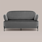 Диван в велюровой обивке серого цвета COLOR BLOCK варинант исполнения - 3 | Loft Concept в Ижевске