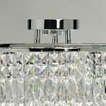 Потолочный светильник круглый с прозрачными подвесками Lunet варинант исполнения - 17 | Loft Concept в Ижевске