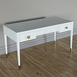 Письменный стол Elsa Dreams White Шпон дерево с двумя ящиками варинант исполнения - 2 | Loft Concept в Ижевске