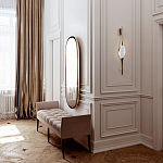 Бра с хрустальным плафоном Renee Golden Glass Drops Light Wall Lamp варинант исполнения - 2 | Loft Concept в Ижевске