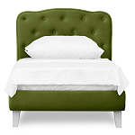 Кровать с мягким изголовьем Luna Palmer Bed варинант исполнения - 5 | Loft Concept в Ижевске