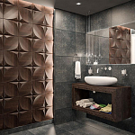 Гипсовая 3D панель с принтографией PM-22 варинант исполнения - 2 | Loft Concept в Ижевске