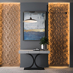 Гипсовая 3D панель с принтографией PM-50 варинант исполнения - 1 | Loft Concept в Ижевске