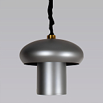 Подвесной светильник с серым металлическим плафоном Capability варинант исполнения - 1 | Loft Concept в Ижевске
