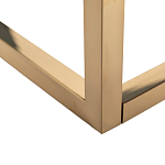 Консоль с ящиками зеркальная с золотым декором Gold Painted Mirror Console варинант исполнения - 4 | Loft Concept в Ижевске