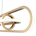 Подвесной светильник с вытянутой овальной формой Eurofase варинант исполнения - 8 | Loft Concept в Ижевске