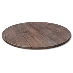 Стол журнальный c коричневой круглой столешницей на четырех металлических ножках Charm Coffee Table варинант исполнения - 2 | Loft Concept в Ижевске