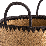 Плетеная корзина для белья с ручками Nyimbo Wicker Basket варинант исполнения - 3 | Loft Concept в Ижевске