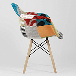 Стул с обивкой в стиле Patchwork варинант исполнения - 3 | Loft Concept в Ижевске