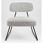 Кресло лаунж Kate букле серый варинант исполнения - 4 | Loft Concept в Ижевске