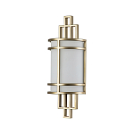 Бра с геометрическим каркасом и матовым белым цилиндрическим плафоном Feiss варинант исполнения - 1 | Loft Concept в Ижевске