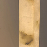 Торшер геометрический с тремя мраморными плафонами Marble Tripod варинант исполнения - 10 | Loft Concept в Ижевске