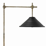 Торшер с черным абажуром в форме конуса Сoncord варинант исполнения - 1 | Loft Concept в Ижевске