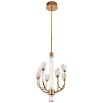 Люстра с декором в виде кристаллов из хрусталя Kenneth Crystal Stone Chandelier 8 варинант исполнения - 2 | Loft Concept в Ижевске