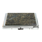 Портсигар на 10 сигарет с газовой зажигалкой из натурального камня Лабрадор Stone Cigarettes Cases варинант исполнения - 5 | Loft Concept в Ижевске