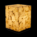 Торшер прямоугольный из натурального камня Calcite Geometry варинант исполнения - 5 | Loft Concept в Ижевске