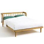 Кровать из массива дуба с пружинным блоком Mateta варинант исполнения - 1 | Loft Concept в Ижевске