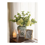 Ваза с зелеными цветочными и птичьими мотивами Vase Inspired by Nature варинант исполнения - 7 | Loft Concept в Ижевске