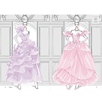 Megan Hess. Elegance варинант исполнения - 2 | Loft Concept в Ижевске