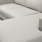 Мебельная ткань Шенилл серо-голубой цвет 142 см T4-47 варинант исполнения - 12 | Loft Concept в Ижевске