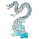 Декоративная статуэтка Дракон White Blue Water Dragon Statuette варинант исполнения - 1 | Loft Concept в Ижевске