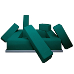 Модульный дизайнерский диван Rumble Modular Sofa варинант исполнения - 2 | Loft Concept в Ижевске