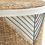 Плетеная корзина для белья Juste Wicker Basket варинант исполнения - 4 | Loft Concept в Ижевске