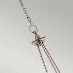 Люстра с прозрачными плафонами из пузырчатого стекла Kichler варинант исполнения - 8 | Loft Concept в Ижевске