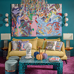 Homer Simpson in Paradise картина акрил на холсте варинант исполнения - 1 | Loft Concept в Ижевске