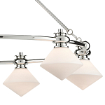 Люстра с ромбовидными плафонами Pointed Diamond Shade варинант исполнения - 1 | Loft Concept в Ижевске