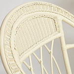 Комплект уличной мебели из ротанга Clara белый варинант исполнения - 3 | Loft Concept в Ижевске