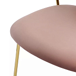 Стул Singer Chair без подлокотников Розовый Велюр варинант исполнения - 6 | Loft Concept в Ижевске