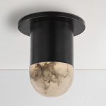 Потолочный светильник светодиодный с плафоном из натурального камня Purgatory варинант исполнения - 1 | Loft Concept в Ижевске